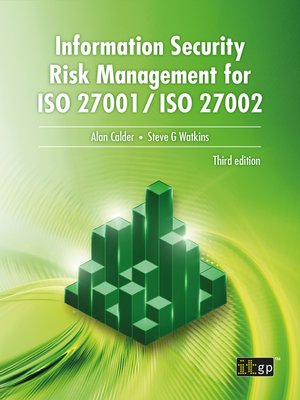cover image of Information Security Risk Management for ISO 27001/ISO 27002